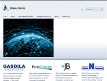 Tablet Screenshot of federalprocess.com